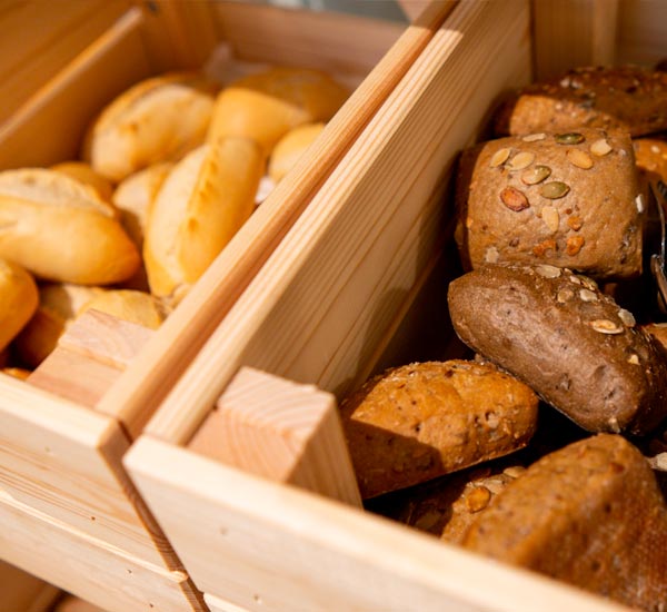 Different types of bread